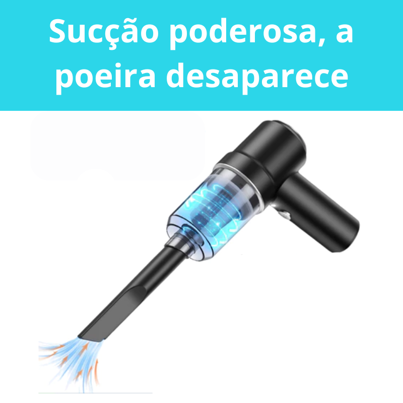 aspirador de pó sem fio portátil